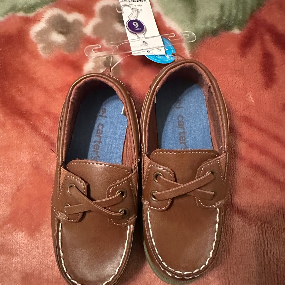 NWT - Carter’s - Toddler’s Brown Dress Loafers